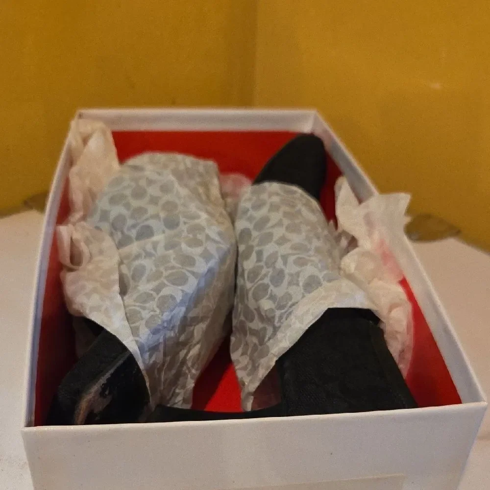 Coach Black High Heel Shoes